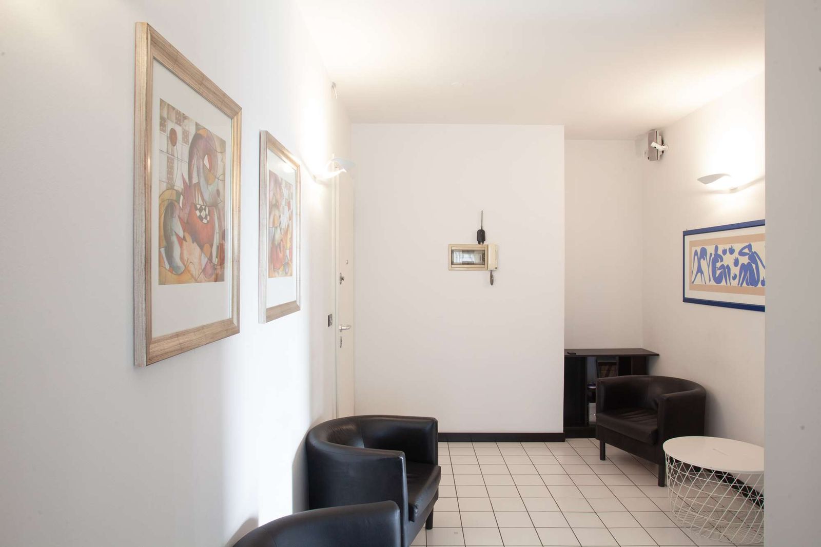 Sala d'attesa della sede di Padova